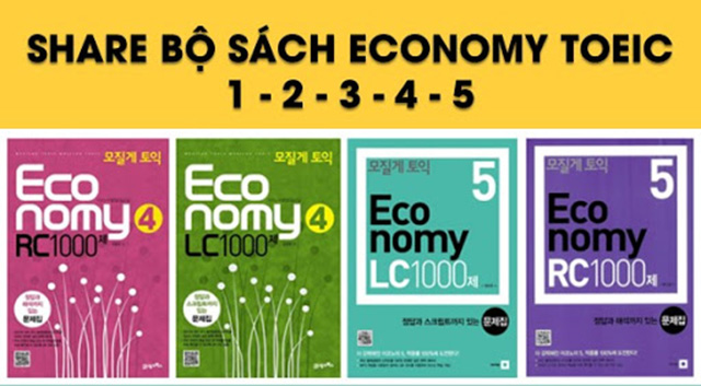 Bộ Economy TOEIC Vol từ 1 – 5
